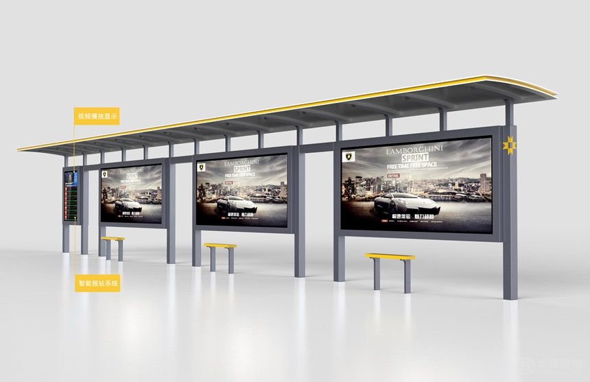 城市公交候車亭